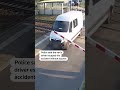 Driver unharmed after train, van collide in Poland  - 00:33 min - News - Video