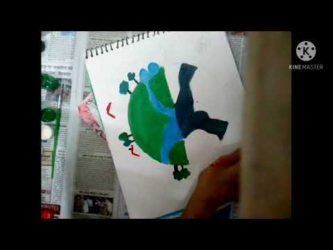 Earth painting|Save Earth|Save Life