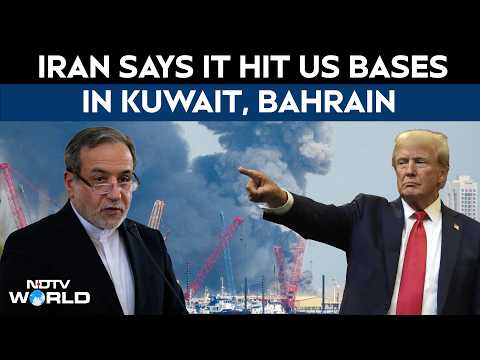 Iran Claims Drone, Missile Strikes On US Bases In Kuwait, Bahrain After US Airstrikes