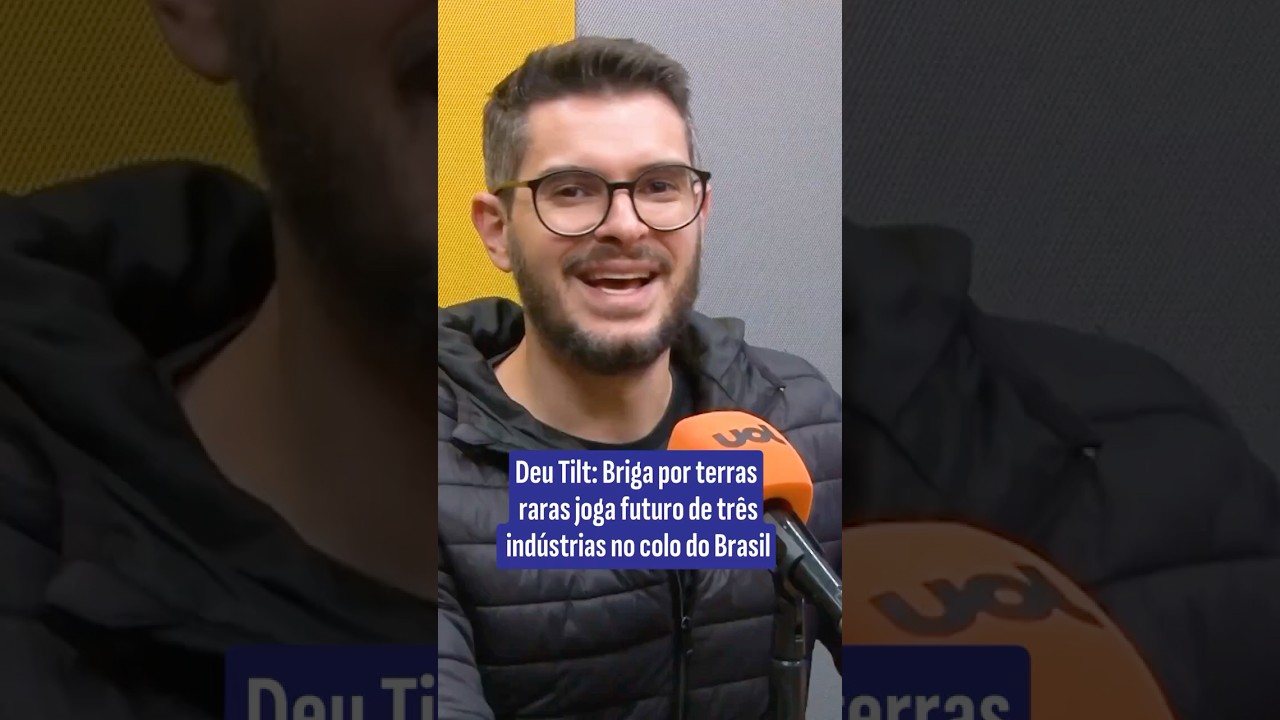 Deu Tilt Briga por terras raras joga futuro de três indústrias no colo do Brasil