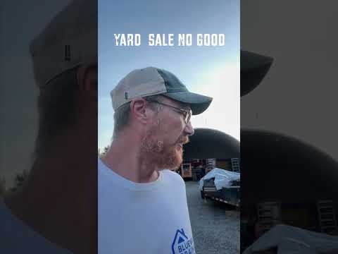 how did the yard sale go?