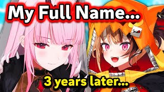After 3 years Calli finally realized this about her Full Name:
