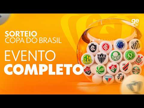 AO VIVO: SORTEIO DAS OITAVAS DA COPA DO BRASIL 2026 | ge tv