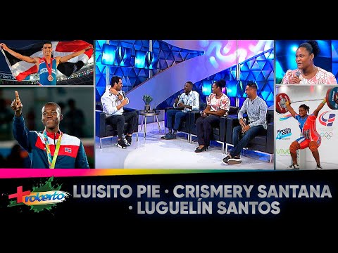 Deportes en MAS ROBERTO : Crismery Santana / Luisito Pie / Luguelín Santos