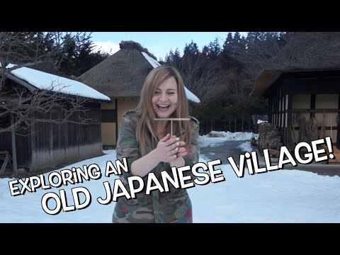 Exploring an Old Japanese Village | Tono Furusato Village, Iwate