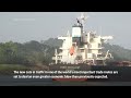 Panama Canal traffic cut by more than a third because of drought  - 01:17 min - News - Video