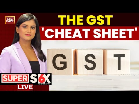 Super Six With Akshita Nandagopal: GST 2.0 | What Is Cheaper Now? | GST 'Cheat Sheet' | India Today