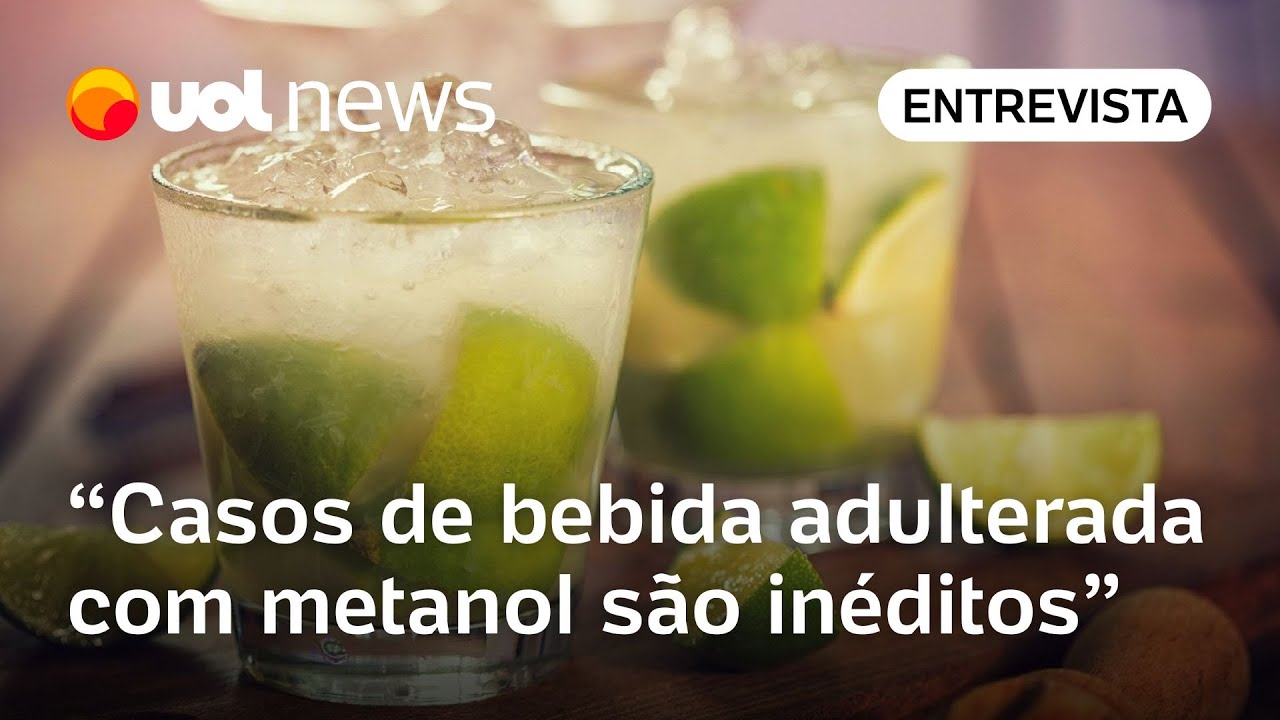 Bebida alcoólica com metanol Casos são na cidade de São Paulo ou região é inédito diz Senad
