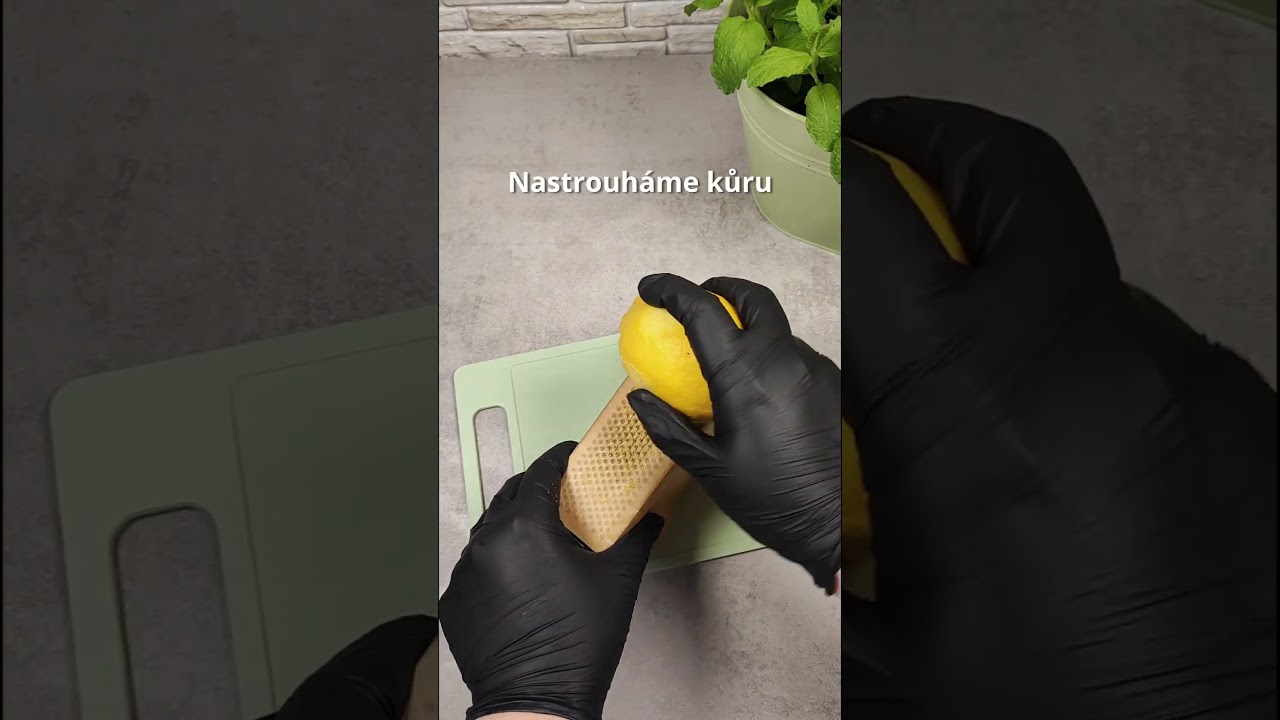 TOP nebo STOP - Citronovou kůru můžete získat, aniž byste ušpinili struhadlo