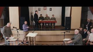 W dniach 24-26 marca 1953 roku w salce parafialnej w Łapach odbył się pokazowy proces Wojskowego Sąd