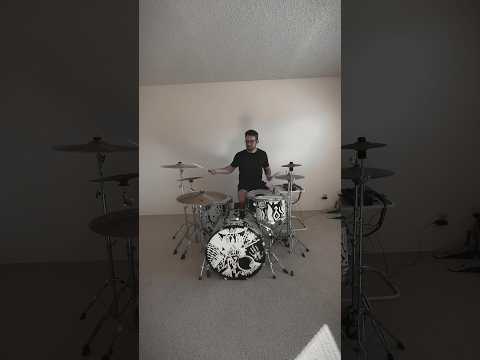 SETTING UP THE KIT IN A NEW SPACE🥁🔥 #drumkit #drumset