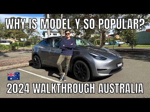 2024 Tesla Model Y RWD Review Australia and Autopilot Test Drive