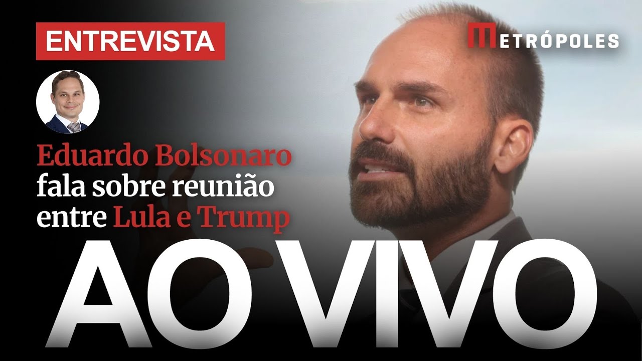Metrópoles entrevista Eduardo Bolsonaro deputado federal  TV Online Metrópoles entrevista Eduardo Bolsonaro deputado federal