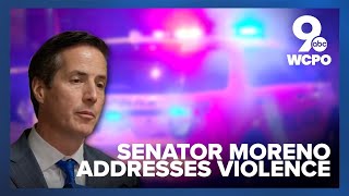 Bernie Moreno, woman injured in Cincinnati fight on changes they want to see