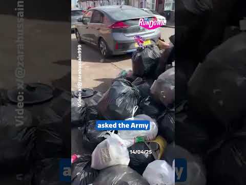 Army to help with Birmingham's bins #itvnews #birmingham #bins