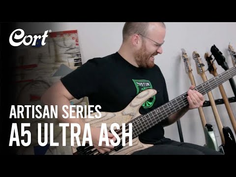 Patrick Hunter plays Artisan A5 Ultra Ash | Cort Electric Basses