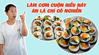 Làm Cơm Cuộn Theo Cách Này Vừa Đẹp Lại Ngon | HÀ COOKING