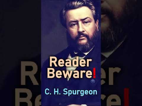 Reader Beware! - C. H. Spurgeon Devotional #shorts #christianshorts #jesuschrist #hell #hypocrites