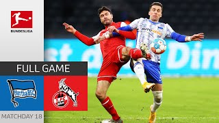 🔴 LIVE | Hertha Berlin — 1. FC Köln | Matchday 18 – Bundesliga 2021/22