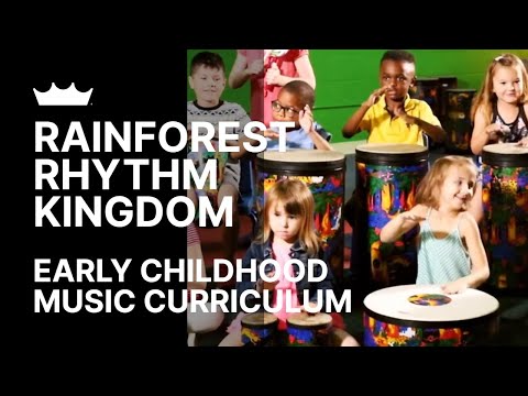 Remo + Rainforest Rhythm Kingdom: An Early Childhood Rhythm, Movement And Music Program