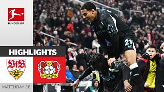 Unbelievable Comeback! | VfB Stuttgart — Bayer 04 Leverkusen | Highlights | MD 26 – Bundesliga 24/25