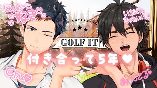 【4月1日のGolf it】初めてのゴルフデート！夜のスイングも凄いんです【錦山夢鷹 / さか】