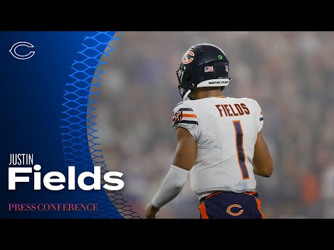 Justin Fields on win: 'I hope it gives us momentum to keep going' | Chicago Bears video clip