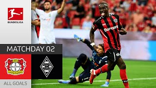 Diaby, Schick & Co. Too Strong | Bayer Leverkusen — Borussia M’gladbach 4-0 | All Goals | Matchday 2