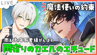 【 まほやく初見 】『雨宿りのカエルのエチュード』エチュード最後は北＆南のお話🐸【 アツポットの日常 / #夫婦VTuber 】