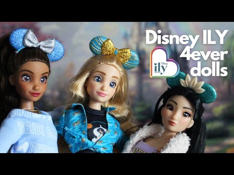 Disney ILY 4ever Fashion Dolls Unboxing and Review: Tiana, Jasmine, and Cinderella!