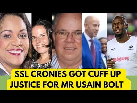 ONE BY ONE THEM GOING TO JAIL/MR BOLT SMILING NOW!!😀 #ssl #news
