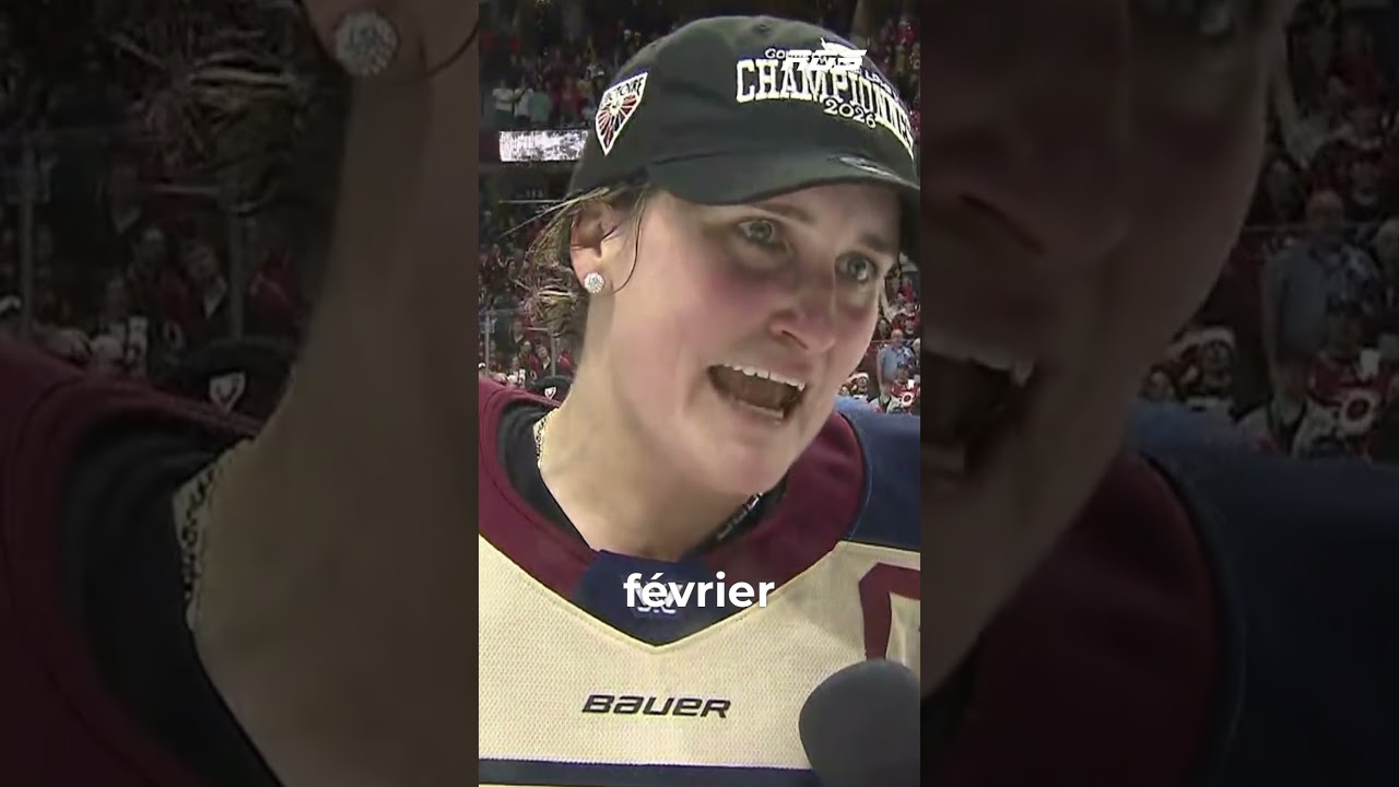 Une capitaine FIÈRE de ses coéquipières ❤️