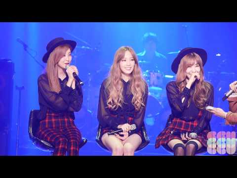 140923 소녀시대 막내로서 살아남을 수 있었던 노하우 #태티서 #Holler 서현 직캠 seohyun