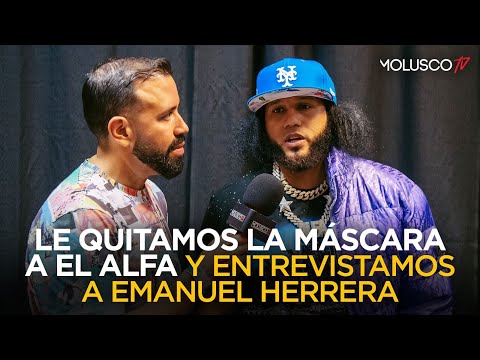 Molusco le quita la máscara a El Alfa y entrevista a Emanuel Herrera