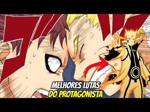AS 10 MELHORES LUTAS DE NARUTO COM O NARUTO