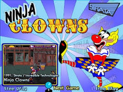 video Ninja clowns