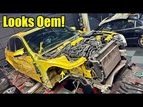 I Rebuilt The Smashed Frame On the BMW M3 Episode 4