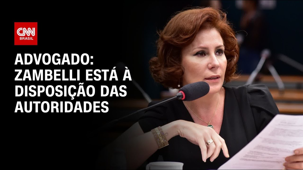 Zambelli está à disposição das autoridades diz advogado de defesa | BASTIDORES CNN