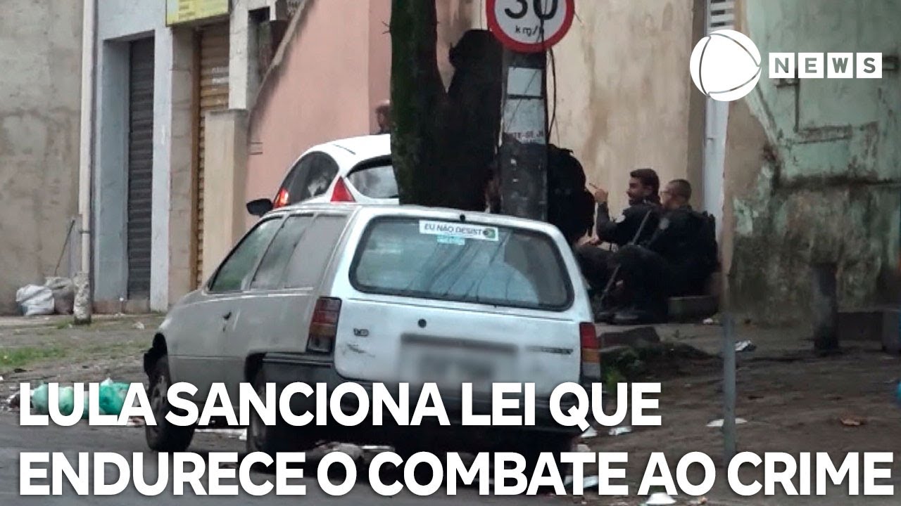 Lula sanciona lei que endurece o combate ao crime organizado  TV Online Lula sanciona lei que endurece o combate ao crime organizado