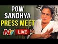 POW Sandhya Press Meet on Jeevitha Comments - LIVE