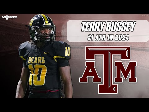 TEXAS A&M SIGNEE TERRY BUSSEY 2023 HIGHLIGHTS | #1 ATH IN THE NATION 🏈 🔥