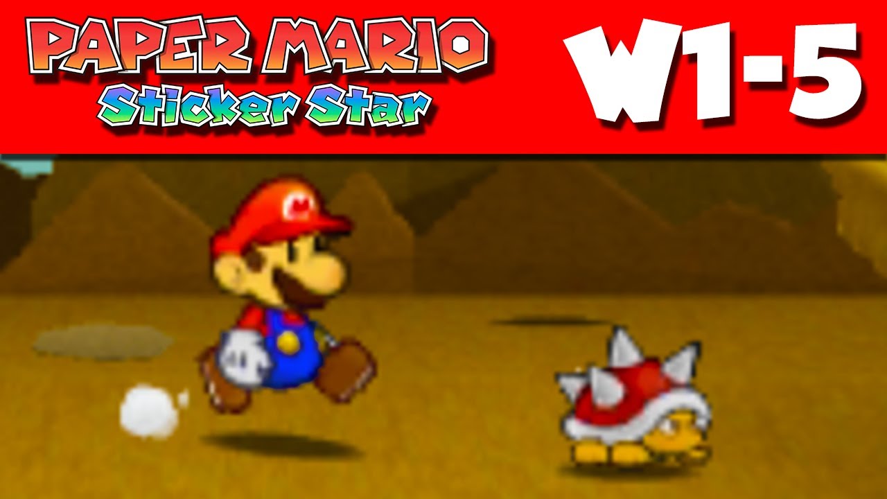 paper-mario-sticker-star-w1-5-whammino-mountain-nintendo-3ds-gameplay-walkthrough-youtube