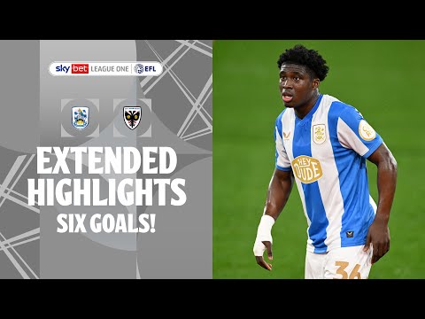6 GOAL THRILLER! | Huddersfield Town v AFC Wimbledon extended highlights