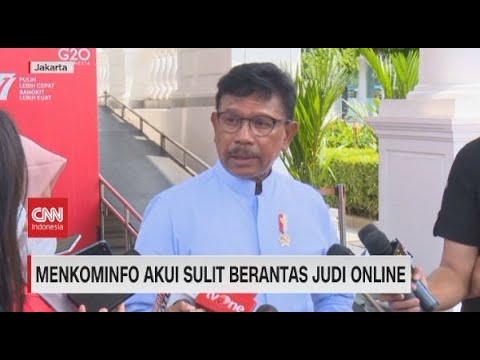 Menkominfo Akui Sulit Berantas Judi Online