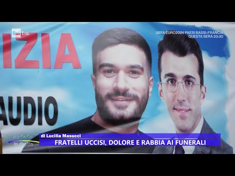 Fratelli uccisi nel Casertano, a Cesa l'addio - Estate in diretta 21/06/2024