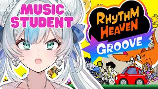 MUSIC STUDENT plays RHYTHM HEAVEN GROOVE!