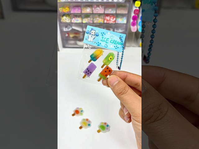 🍦🐾🍦Made Mini Cat Paws & Ice Creams 🐾🍦 | Resin Clay DIY Cute Cat Paws & Sweet Ice Cream DIY
