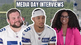 Media Day: Lance, Smith, Schoonmaker and Beebe | Dallas Cowboys 2024