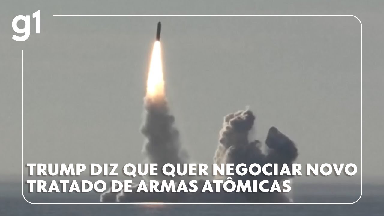 Trump diz que quer negociar novo e mais moderno tratado de armas atômicas