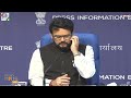 LIVE: Cabinet briefing by Union Ministers Anurag Singh Thakur and Ashwini Vaishnaw | News9  - 59:15 min - News - Video